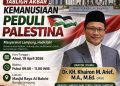 Tokoh MUI dan Ulama Lampung Bersatu Bela Palestina Akhir Pekan Ini