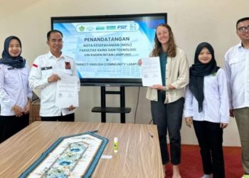 MoU FST UIN RIL–Connect English Community, Dosen Digenjot Fasih Bahasa Inggris