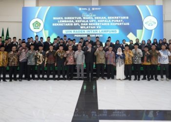 UIN Raden Intan Lampung Lantik Pejabat 2026–2030, Rektor Tekankan Fokus pada Core Bisnis Perguruan Tinggi