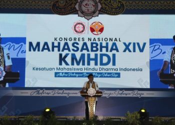 Gubernur Rahmat Mirzani Djausal Apresiasi Mahasabha XIV KMHDI: Mahasiswa Hindu Adalah Agen Perubahan Strategis