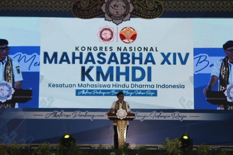 Gubernur Rahmat Mirzani Djausal Apresiasi Mahasabha XIV KMHDI: Mahasiswa Hindu Adalah Agen Perubahan Strategis