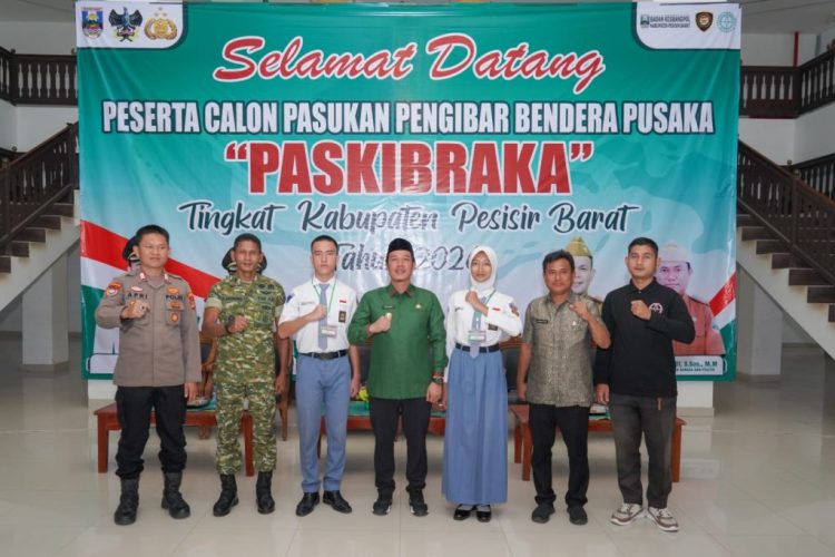 Bupati Dedi Irawan Buka Seleksi Calon Paskibraka TA 2026 di Pesisir Barat