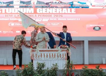 Gubernur Lampung dan Ketua Komisi III DPR RI Hadiri Pelantikan BEM Unila 2026, Dorong Mahasiswa Jadi Agen Perubahan