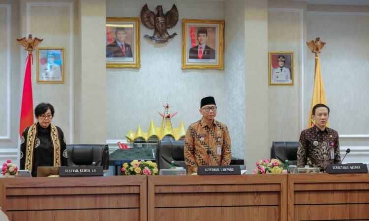Gubernur Rahmat Mirzani Djausal Tegaskan Komitmen Lampung Wujudkan Indonesia Bersih 100 Persen