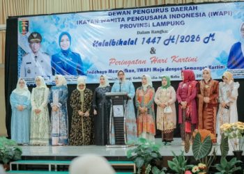 Halalbihalal IWAPI Lampung, Gubernur Tekankan Peran Strategis Perempuan dalam Hilirisasi