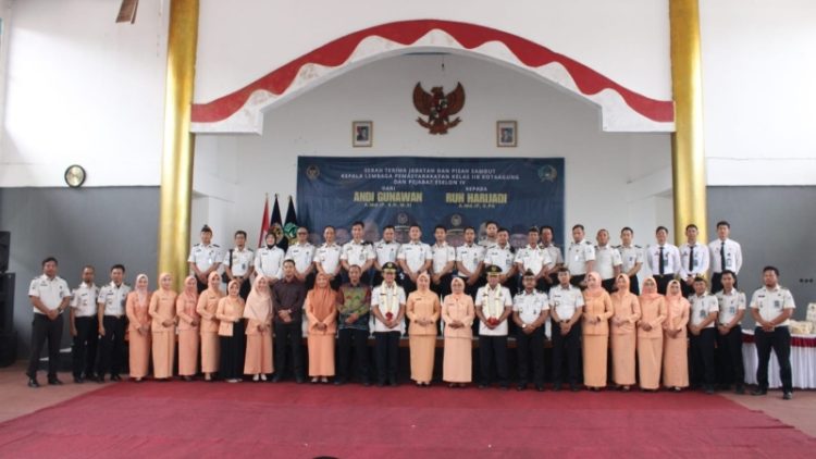 Sertijab Kalapas Kotaagung, Ruh Harijadi Resmi Pimpin Lapas Kelas IIB