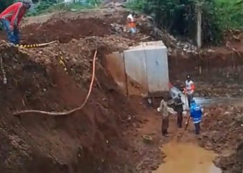 LSM GPAN Soroti Konstruksi Jembatan Karang Sari–Fajar Baru, Dinilai Rawan Banjir dan Ambruk