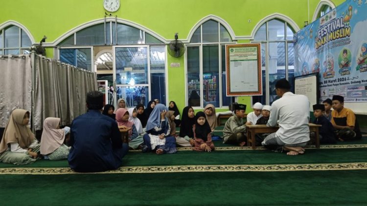 Antusias Anak dan Orangtua Tinggi, TPA Al Iman Gedong Meneng Dipadati Santri Baru