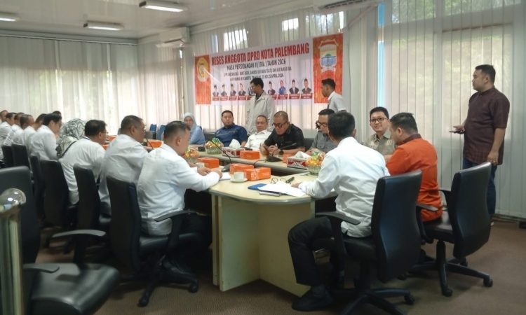 Reses DPRD Palembang Dapil I Soroti Keluhan Air Bersih, Tirta Musi Siapkan Aplikasi Pengaduan Digital