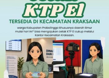 Cetak KTP-el Kini Bisa di Kecamatan Kraksaan, Dispendukcapil Probolinggo Permudah Layanan