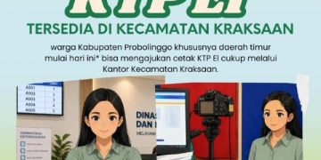 Cetak KTP-el Kini Bisa di Kecamatan Kraksaan, Dispendukcapil Probolinggo Permudah Layanan