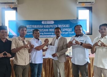 Muskab II APINDO Tubaba Berjalan Sukses, Eko Sunarko Nahkodai Organisasi