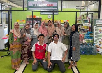 Al Iman Mart Gedong Meneng Terapkan Sekat Kaca Demi Pelayanan Lebih Optimal