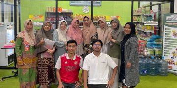 Al Iman Mart Gedong Meneng Terapkan Sekat Kaca Demi Pelayanan Lebih Optimal