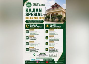 DKM Al Iman Gedong Meneng Gelar Kajian Rutin, Bahas Isu Keislaman Aktual