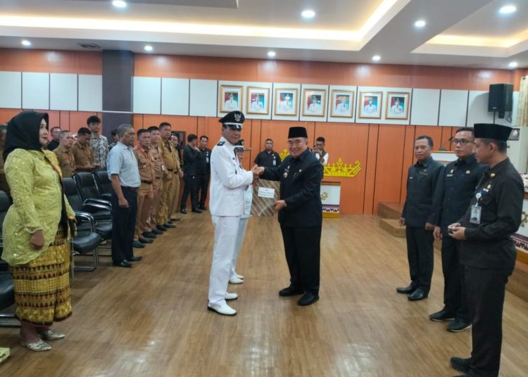 Bupati Tanggamus Lantik Kakon PAW dan PJ, Tekankan Kreativitas dan Pelayanan Maksimal