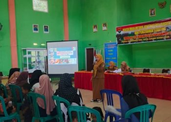 Penyuluhan MKJP di Pekon Kalimiring, Upaya TMMD Tekan Stunting
