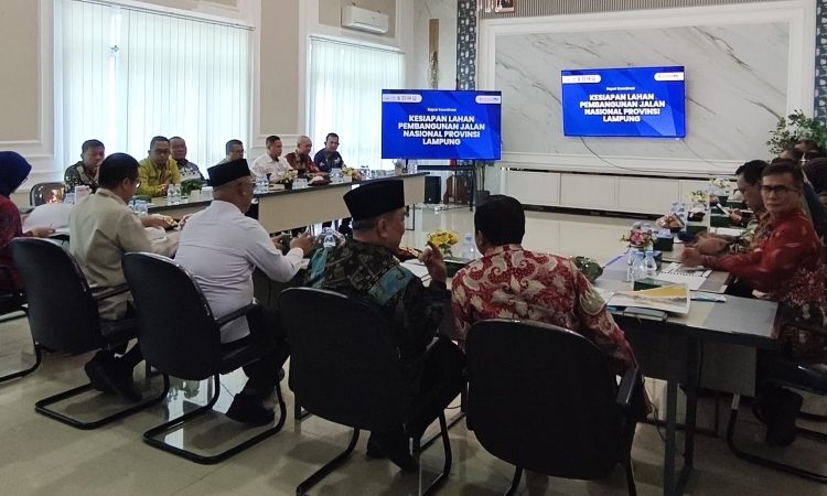 Bupati Tanggamus Hadiri Rakor BPJN Lampung, Tegaskan Dukungan Percepatan Jalan Nasional