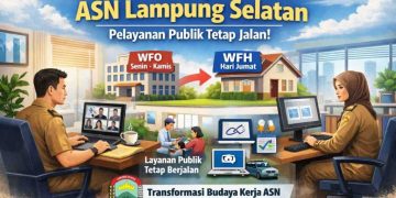 ASN Lampung Selatan WFH Setiap Jumat, Pelayanan Publik Tetap Jalan