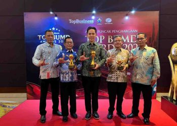 Perumda Tirta Jasa Lampung Selatan Raih Bintang 4 TOP BUMD 2026