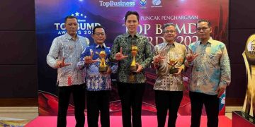 Perumda Tirta Jasa Lampung Selatan Raih Bintang 4 TOP BUMD 2026