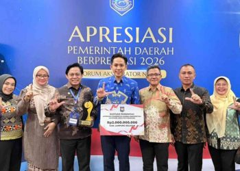 Keren! Lampung Selatan Raih Juara II Nasional Creative Financing, Bawa Pulang Rp2 Miliar