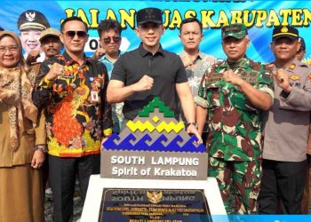 Resmikan Jalan Strategis di Palas, Bupati Egi Perkuat Akses Desa dan Dorong Ekonomi Warga