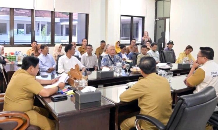 Timor Leste Kunjungi Lampung Selatan untuk Pelajari Desa Tangguh Bencana