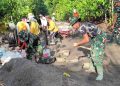 TMMD ke-128 Tanggamus: TNI Kebut Pengerasan Jalan Penghubung Tiga Pekon