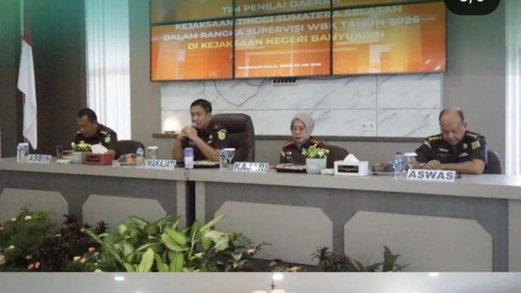 Kejari Banyuasin Terima Supervisi Kejati Sumsel, Targetkan Predikat WBK dan WBBM