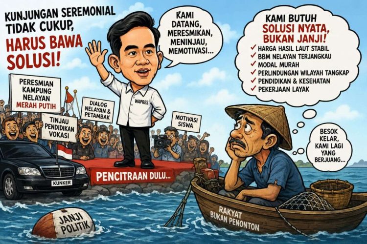 Wapres Bukan Turis Politik