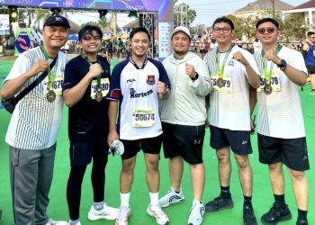 Bukan Sekadar Lari, HIPMI Syari’ah Lampung Jadikan Half Marathon Ajang Kolaborasi Bisnis