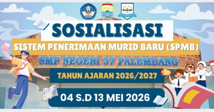 SPMB SMPN 37 Palembang 2026 Dibuka: Catat Jadwal Jalur Afirmasi hingga Prestasi