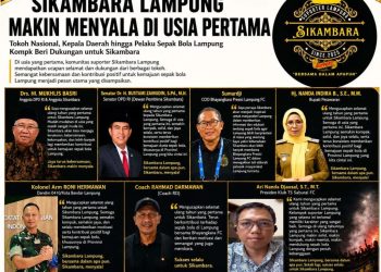 HUT Pertama Sikambara Lampung, Coach RD hingga Sumardji Titip Harapan Besar