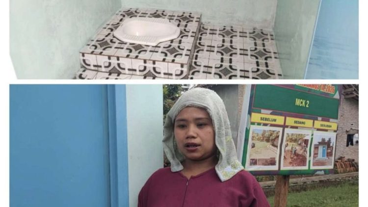 TMMD Kodim 0424/Tanggamus Rampungkan 5 Unit MCK di Pekon Kalimiring