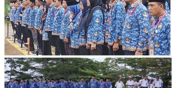 Pimpin Upacara Harkitnas, Pemkab Tanggamus Tekankan Pembatasan Medsos untuk Anak