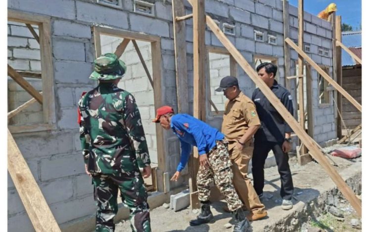 Tinjau Proyek TMMD di Cukuhbalak, Letkol Dwi Djunaidi Cek Kualitas Ruang Kelas Baru