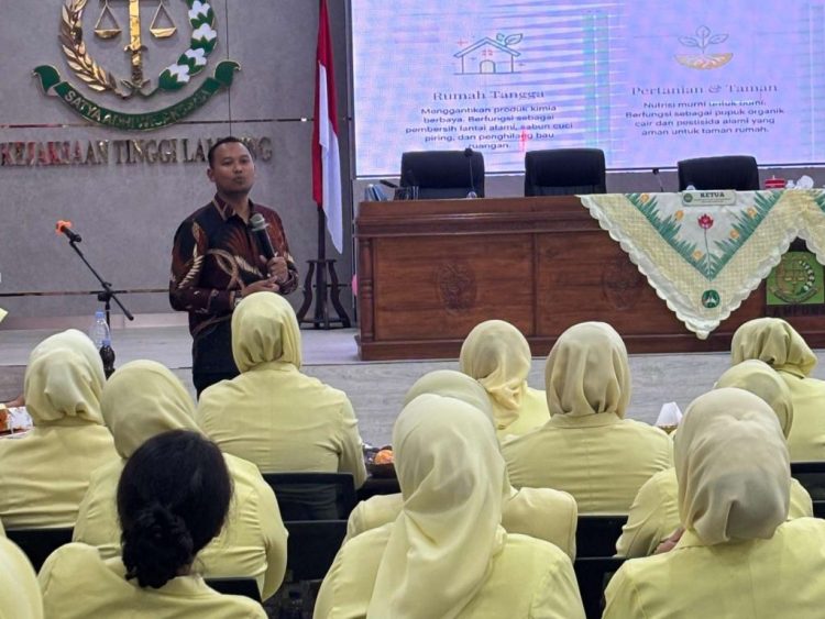MoU dengan Emak.ID, IAD Lampung Komitmen Kurangi Limbah Domestik Sejak dari Dapur