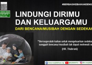 Masjid Al Iman Gedong Meneng Ajak Warga Bandar Lampung Perkuat Ziswaf di Awal Bulan