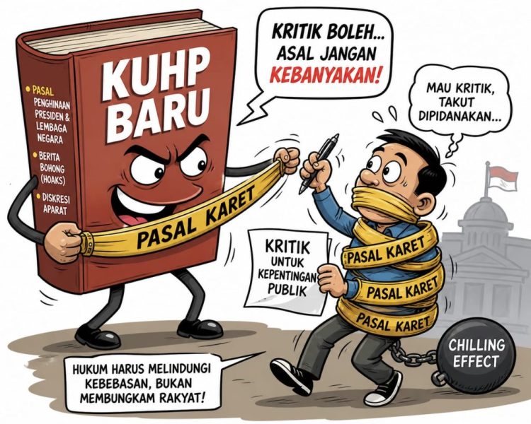 Bayang-Bayang Kriminalisasi dalam KUHP Baru 