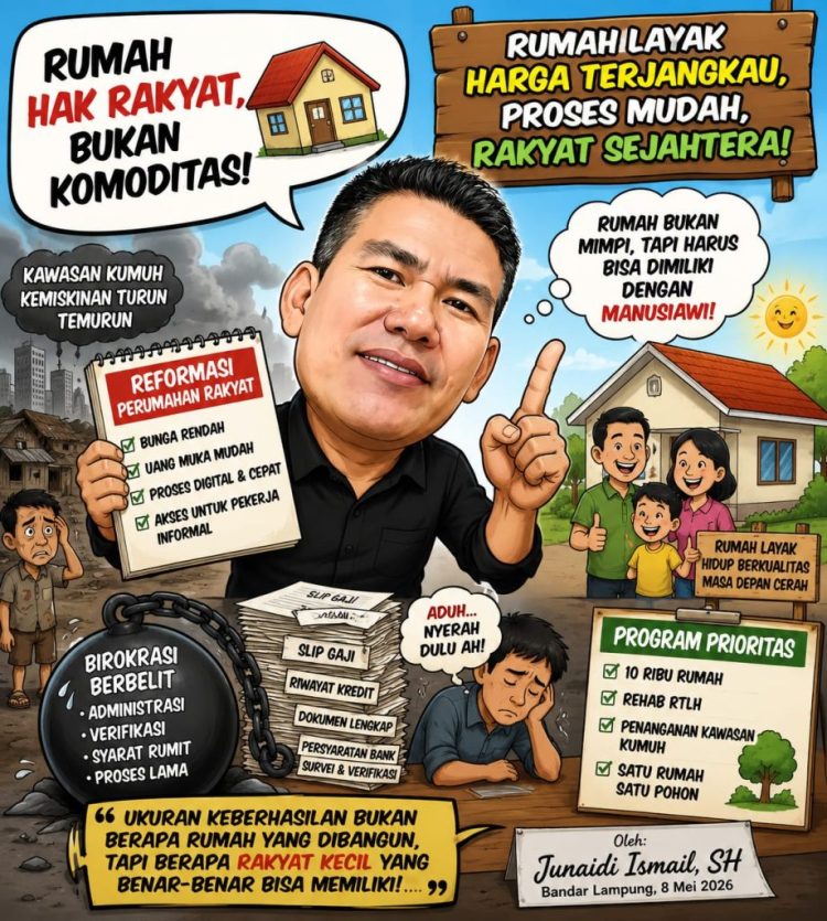Rumah Rakyat Jangan Cuma Slogan