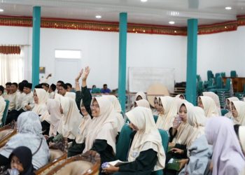 Buka Wawasan Dunia Perkuliahan, Siswa MA Al-Fatah Antusias Pelajari Jalur Masuk Unila 2026