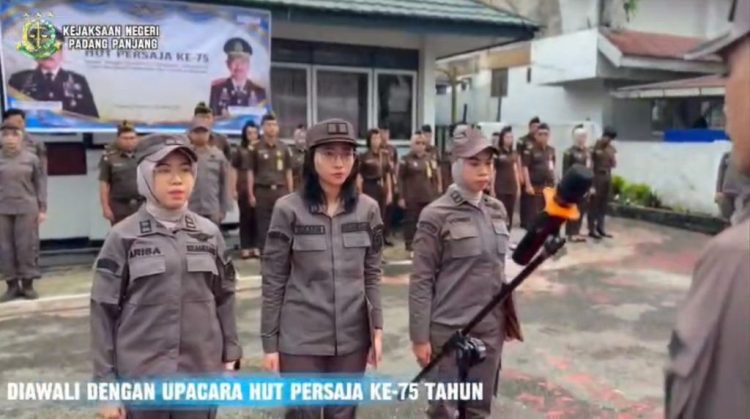 Refleksi 75 Tahun PERSAJA: Kejari Padang Panjang Pertegas Peran Jaksa sebagai Pilar Kedaulatan