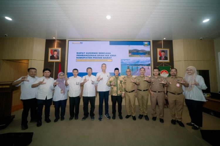 Sinergi Bupati Dedi Irawan dan BPBPK Lampung Pastikan SPAM IKK Krui Tepat Sasaran