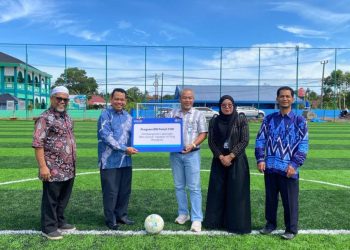 Yayasan Al-Fida Bengkulu Kini Miliki Lapangan Mini Soccer Berkat Program CSR BRI