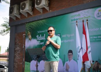 Gilang Ramadhan Ajak Anggota HIPMI Lampung Perkuat Kontribusi Sosial Lewat Ibadah Kurban