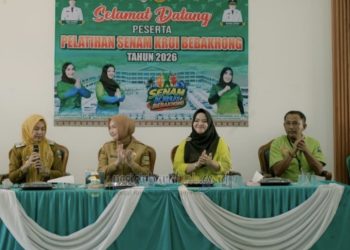Lestarikan Budaya Lewat Olahraga, Pemkab Pesisir Barat Gelar Pelatihan Senam Krui Bebakhong