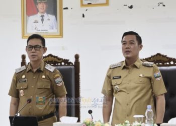 Bapperida Pesisir Barat Ekspos Capaian Kinerja Pembangunan di Hadapan Bupati