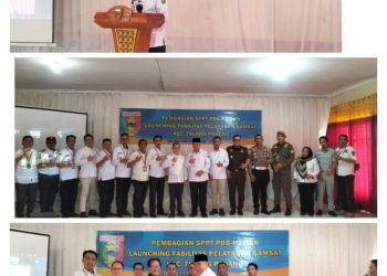 Bupati Tanggamus Resmikan Samsat Talang Padang, Target PBB-P2 2026 Rp6,8 Miliar