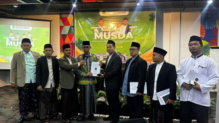 Kiayi Ary Sopian Resmi Pimpin FORPES Banyuasin, Siap Perkuat Kemandirian Pesantren